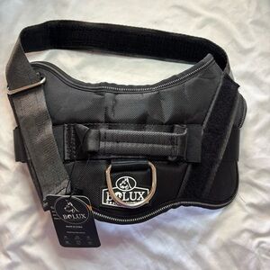 Bolux Black Dog Harness Size Medium